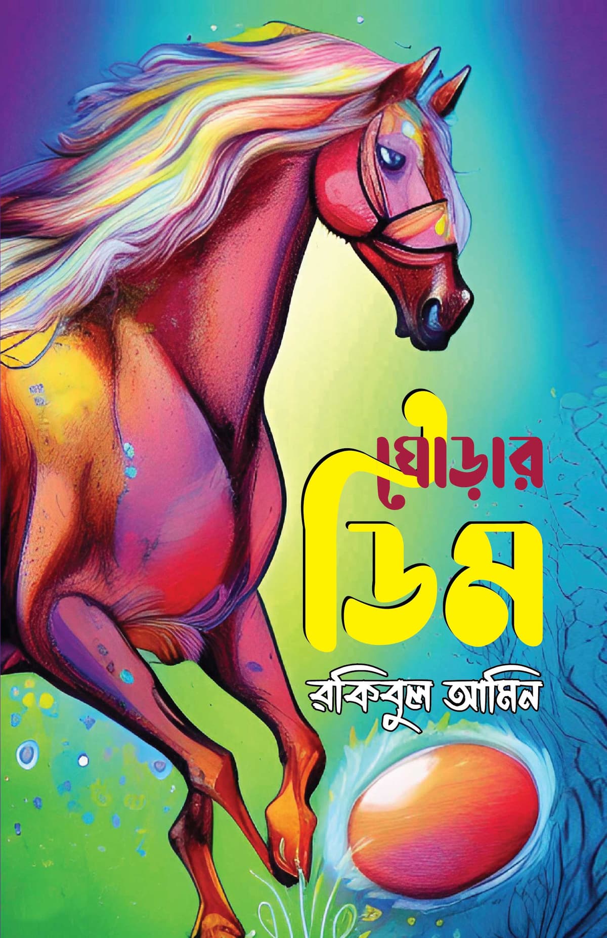 ঘোড়ার ডিম - রকিবুল আমিন বইয়ের প্রচ্ছদ
